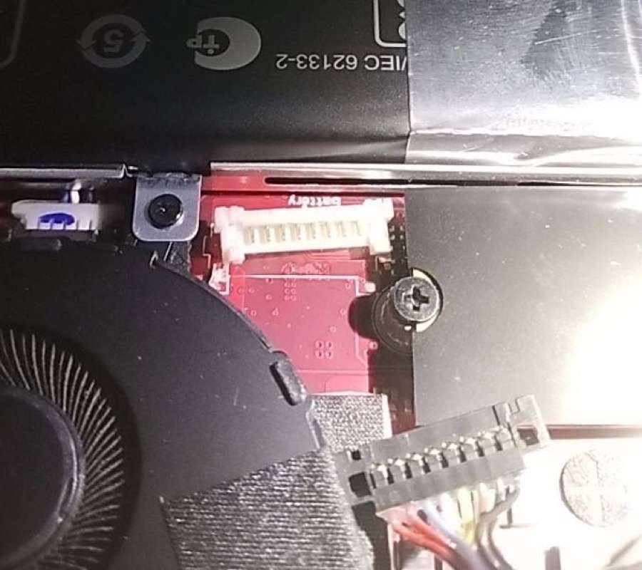 rog-ally-x-battery-connector - 基盤修理ラボ